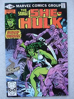 Buy The Savage She-Hulk #7   Swamp Demons!   NM • 4.99£