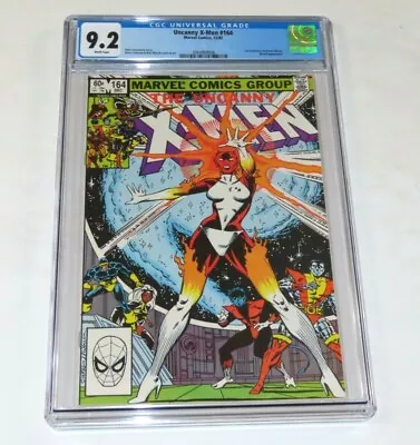 Buy Uncanny X-Men #164 CGC NM- 9.2 1st App Carol Danvers (Captain Marvel) As Binary  • 59.30£