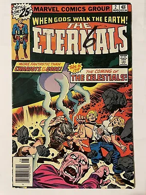 Buy Eternals #2. Aug 1976. Marvel. Vg/fn. 1st Appearance Of Ajax And The Celestials! • 20£