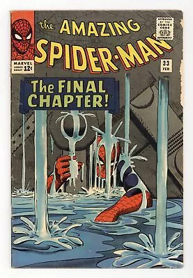 Buy Amazing Spider-Man #33 GD/VG 3.0 1966 • 170.74£