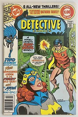 Buy Detective Comics 489 League Of Assassins! Batgirl Robin Team! 1980 DC • 15.80£