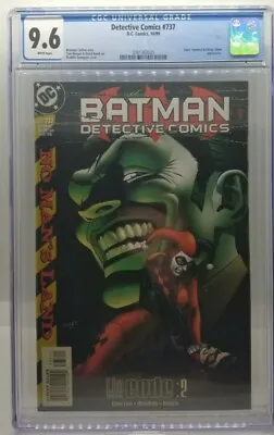 Buy Detective Comics 737 CGC 9.6 3rd Harley Quinn DC Comics 1999 • 59.20£