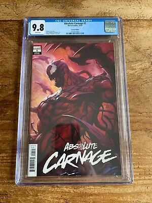 Buy Absolute Carnage #1 Marvel Comics 2019 CGC 9.8  Artgerm Variant Edition • 59.77£