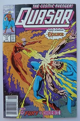 Buy Quasar The Cosmic Avenger! Vol 2 No. 11 June 1990 Marvel Comic  Nos 71 • 10.99£