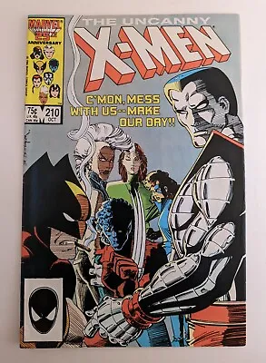 Buy Uncanny X-Men #210 (VF-) Mutant Massacre! 1st App. Of The Marauders! Marvel 1986 • 9.07£