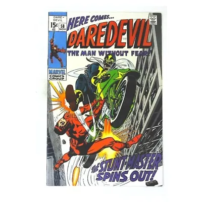 Buy Daredevil (1964 Series) #58 In Fine + Condition. Marvel Comics [d` • 29.32£
