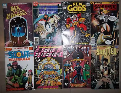 Buy Mixed Lot Of Old Comics All #1's Samuree New Gods Scout Shatter Sirius Jemm • 6.95£