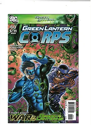 Buy Green Lantern Corps #60 DC Comics 2011 War Of The Green Lanterns Pt.8 NM- 9.2 • 1.79£