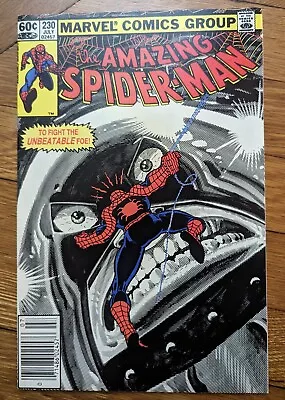 Buy Amazing Spider-Man #230 1982 Marvel Comics To Fight The Unbeatable Foe • 17.58£