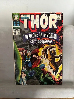 Buy Thor #136 (1966) Jack Kirby Art. Stan Lee Script KEY 1st Appearances • 30£