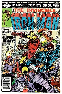 Buy Iron Man #127 Early Direct Market VF Signed W/COA By Bob Layton 1979 Marvel • 37.43£