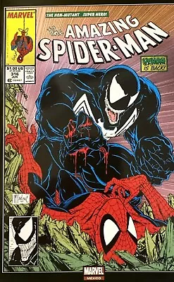 Buy Amazing Spider-man (#316) Marvel Classico Exclusive Foil Facsimile Variant Ltd • 47.66£
