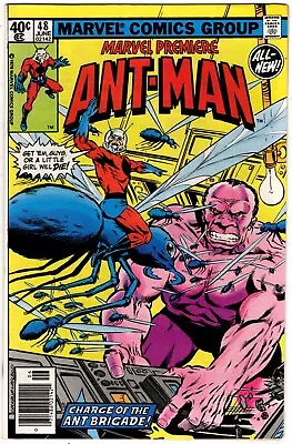 Buy Marvel Premiere, No 48, June 1979, 2nd App Scott Lang As Ant-Man,  High Grade • 67£