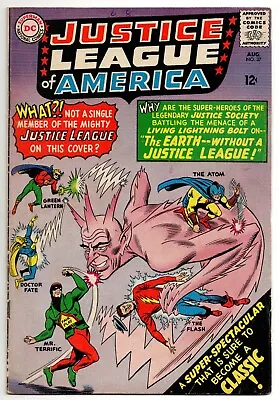 Buy Justice League Of America Vol 1 No 37 Aug 1965 (FN-) (5.5) DC, Silver Age • 26.39£