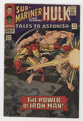 Buy Tales To Astonish 82 Marvel 1966 FN Namor Sub-Mariner Hulk Iron Man • 27.67£