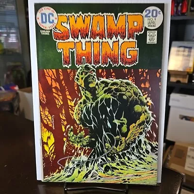 Buy Swamp Thing #9 (1974) DC Bronze Age Classic VF Signed By BERNIE WRIGHTSON • 119.84£