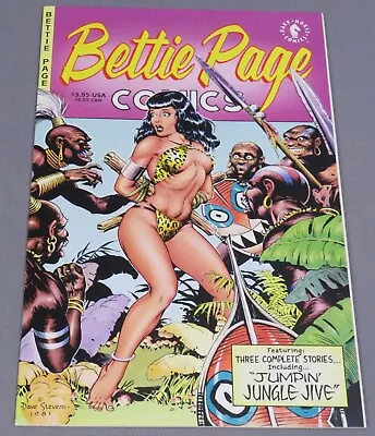 Buy BETTIE PAGE COMICS #1 (Classic Dave Stevens Cover) NM High Grade Dark Horse 1996 • 135.42£