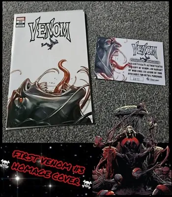 Buy Venom #30 & COA 🔥1st Homage Cover To Venom 3 1st Print🔥 (KNULL) 🌟 NEW 🌟 2018 • 25.99£