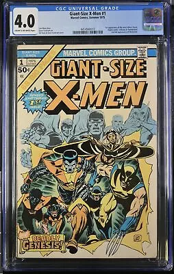 Buy Giant-Size X-Men #1 - Marvel Comics 1975 CGC 4.0 1st Appearance Of The New X-Men • 1,264.18£