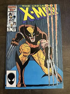 Buy The Uncanny X-Men #207 Marvel Comics 1986 John Romita Jr.art Rare Gradable • 7.20£