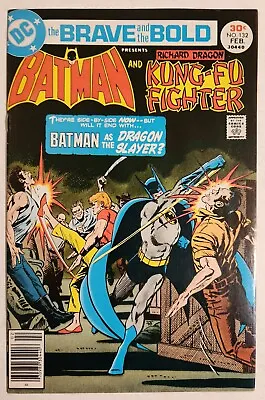 Buy The Brave And The Bold #132 (1977, DC) VF+ Batman Richard Dragon Kung-Fu Fighter • 4.61£
