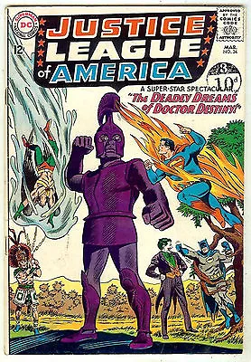 Buy Justice League Of America #34 (1965 Fn-vf 7.0) Guide Value: $55.00 (£40.00) • 17.50£
