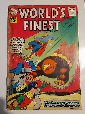 Buy World's Finest #118 June 1961 Fair/Good 1.5 Kurt Schaffenberger Cover Art • 4.99£