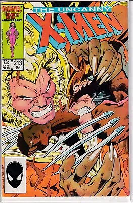 Buy The Uncanny X-men #213 Marvel Comics • 19.99£