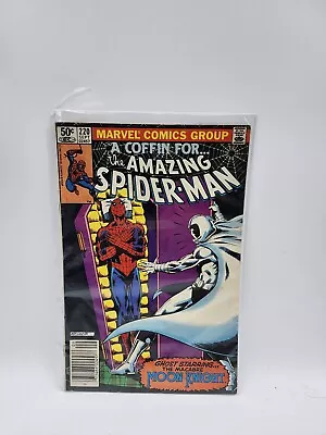 Buy Amazing Spider-Man #220 - Moon Knight Marvel 1981 Comics • 15.81£