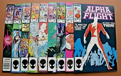 Buy Marvel Comics 1984 1985 Alpha Flight #'s 11-19 ~ Run Lot Of 9 Books ~ VF To NM • 31.62£