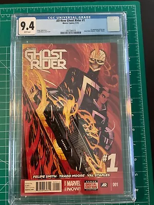 Buy All-new Ghost Rider #1 | Cgc 9.4 | 1st App Roberto “robbie” Reyes 🔑 • 31.87£