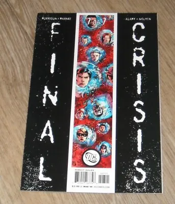 Buy FINAL CRISIS # 7 DC COMICS March 2009 CALVIN ELLIS 1st APPEARANCE KEY ISSUE • 7.88£