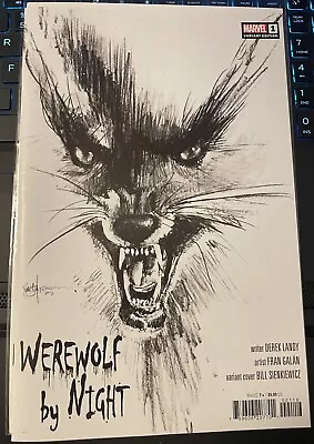 Buy Werewolf By Night #1 - Bill Sienkiewicz - 1:25  Incentive Variant See Pics • 11.85£