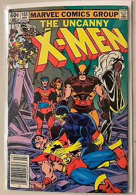 Buy Uncanny X-Men #155 Newsstand Marvel 1st Ser. (6.0 FN) 1st App Of Brood (1982) • 15.99£