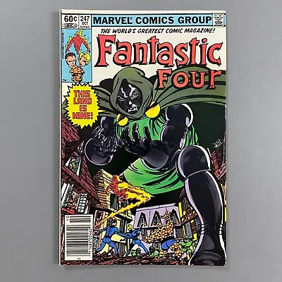 Buy Fantastic Four 247 Newsstand 1st Appearance Kristoff Vernard (1982, Marvel) • 12.84£