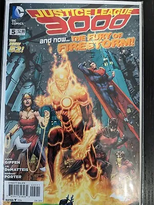Buy DC COMICS JUSTICE LEAGUE 3000 #5 (2014) 1ST (Buy 3 Get 4th Free) • 1.25£