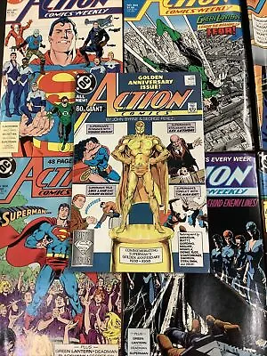 Buy ACTION COMICS #600 -700 DC Comic Book LOT 100 CONSECUTIVE ISSUES SUPERMAN BATMAN • 236.54£