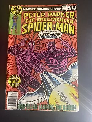 Buy Peter Parker, The Spectacular Spider-Man #27 - 1st Frank Miller Daredevil - 1978 • 11.99£