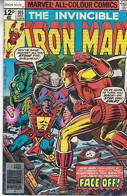 Buy Marvel Comics Iron Man Vol. 1 #105 December 1976 Fast P&p Same Day Dispatch • 9.99£
