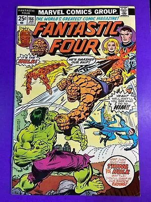 Buy Fantastic Four #166 Nm- 9.2 High Grade Bronze Age Marvel Key • 39.98£