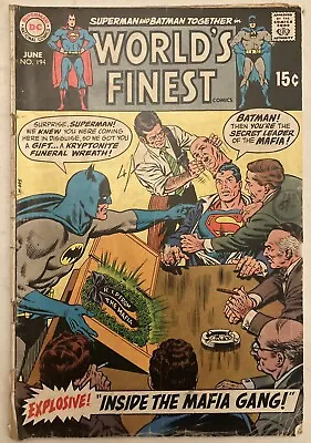 Buy WORLD'S FINEST COMICS Comic - No 194 - Date 06/1970 - DC / National Comics • 2.50£