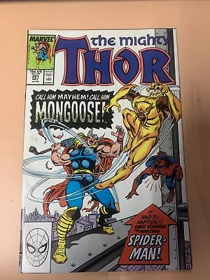 Buy Thor #391 May 1988 Marvel 1st App Of Eric Masterson / Mongoose • 7.12£
