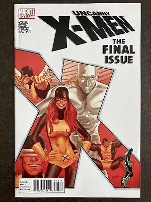 Buy Uncanny X-men #544 Final Issue 2011 Greg Land Mcu Vf/nm 9.0-8.5 Original Owner • 17.95£