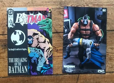Buy Batman # 497 (1993) & # 139 Tm Toys Variant (2023) Set Nm 1st Prints Unread Bane • 19.95£