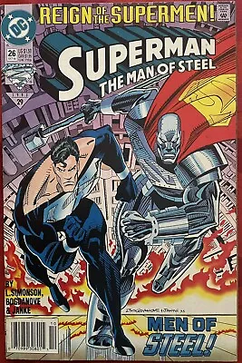 Buy Superman Man Of Steel #26 Oct 1993 Dc Comic Book • 1.98£