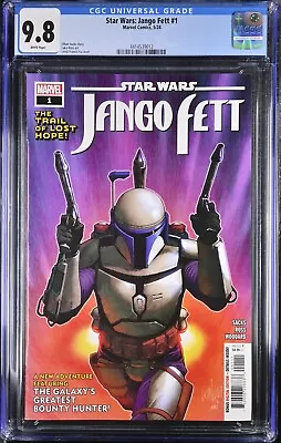 Buy Star Wars Jango Fette 1 Cover A CGC 9.8 • 43.97£