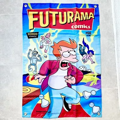 Buy Futurama Rare Poster Bongo Comics Promo Vintage Art The Simpsons Merchandise • 24.99£