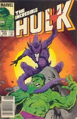 Buy Incredible Hulk, The #308 (Newsstand) FN; Marvel | Mike Mignola - Mantlo - We Co • 5.32£