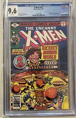 Buy Uncanny X-Men #123 CGC 9.6 White Pages Marvel July 1979 Spider-Man Crossover • 111.92£