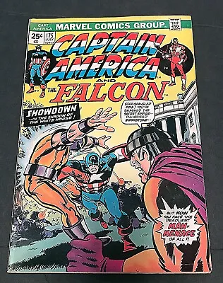 Buy Captain America 175, '74, Fine, Cyclops/Falcon, 2 Free Comics, Combined Shipping • 5.59£